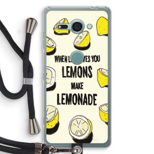 Lemonade: Sony Xperia XZ2 Compact Transparant Hoesje met koord