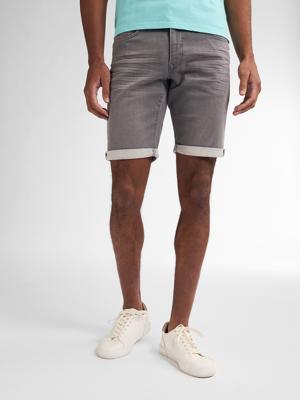 Petrol Men Shorts Denim M-ros-sho001 Korte Broeken 9706 Light Grey