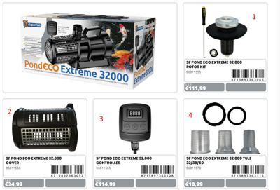 SF Pond Eco Extreme 32000 controller SF Pond Eco Extreme 32000 controller