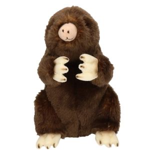 Pluche mol knuffel 21 cm