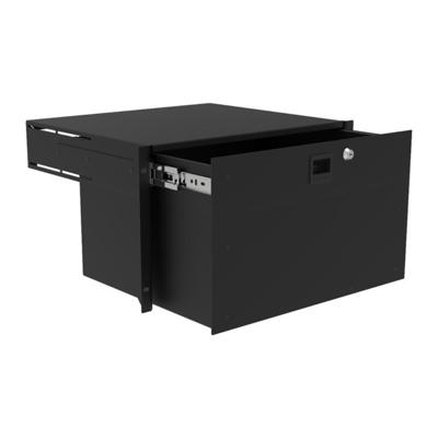 Penn Elcom R2295-6UK lichtgewicht racklade met slot 6 HE 385mm