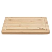 Snijplank bamboe hout rechthoek 29 cm