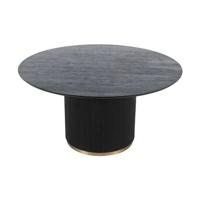 PTMD Xelle Black Dining Table - thumbnail