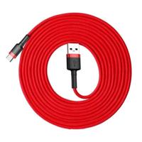 Baseus CATKLF-U09 mobiele telefoonkabel Zwart, Rood 3 m USB A USB C
