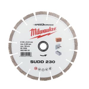 Milwaukee Accessoires Diamantslijpschijf SpeedCross SUDD 230mm - 1 stuk - 4932492152