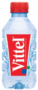 Vittel water, fles van 33 cl, pak van 24 stuks