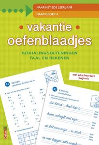 Vakantie oefenblaadjes "naar groep 4" (Paperback)