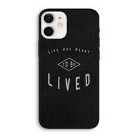 To be lived: iPhone 12 Pro Biologisch afbreekbaar hoesje