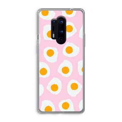 Dancing eggs: OnePlus 8 Pro Transparant Hoesje