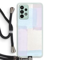 Square pastel: Samsung Galaxy A52s 5G Transparant Hoesje met koord Square pastel: Samsung Galaxy A52s 5G Transparant Hoesje met koord
