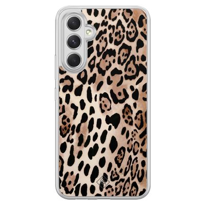 Samsung Galaxy A54 hybride hoesje - Golden wildcat