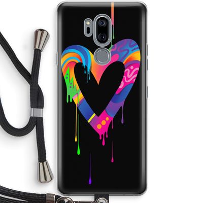 Melts My Heart: LG G7 Thinq Transparant Hoesje met koord
