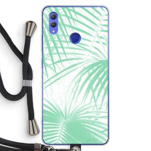 Palmbladeren: Honor Note 10 Transparant Hoesje met koord