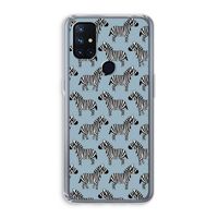 Zebra: OnePlus Nord N10 5G Transparant Hoesje