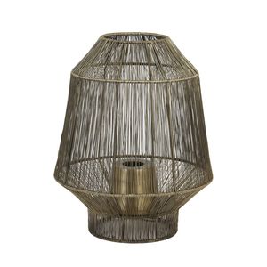 Light & Living - Tafellamp VITORA - Ø37x46cm - Brons