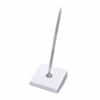 Pennenhouder Luxe - Bruiloft - incl. pen - zilver - 8 x 16,5 cm Pennenhouder Luxe - Bruiloft - incl. pen - zilver - 8 x 16,5 cm