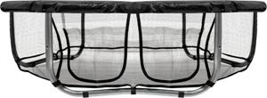VirtuFit Trampolinerok met Opbergvak | Veiligheidsnet | 305 cm