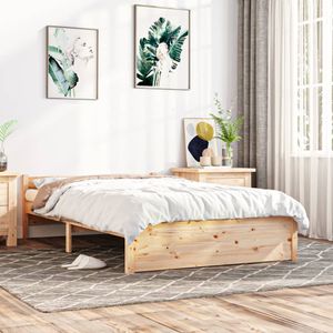 Bedframe massief hout 135x190 cm 4FT6 Double