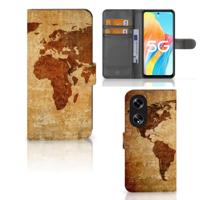 OPPO Reno8 T 5G | Flip Cover | Wereldkaart