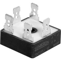 Diotec DB25-12 Bruggelijkrichter D-63 1200 V 25 A Driefasig - thumbnail