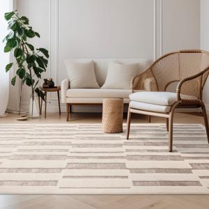 Easy Living - Vloerkleed Valley Natural/Ivory Tile -