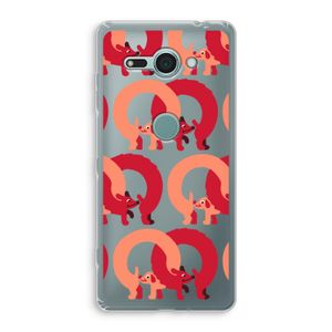 Dogs: Sony Xperia XZ2 Compact Transparant Hoesje