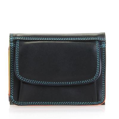Mywalit Portemonnee Mini Tri-fold Black Pace