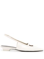 NEOUS sandales Sabik 30 mm en cuir - Blanc