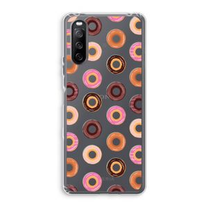 Donuts: Sony Xperia 10 III Transparant Hoesje