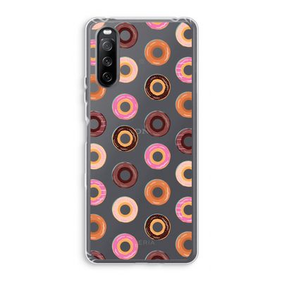 Donuts: Sony Xperia 10 III Transparant Hoesje