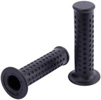 Domino Rubber handvat "piaggio style" rubber grip 5243 sw 128mm closed