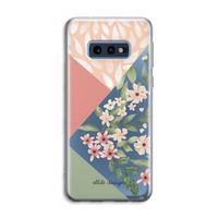 Sweet heaven geometrics: Samsung Galaxy S10e Transparant Hoesje