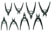 HAZET tangen set "1845 safety.ring.pliers set 8tlg.