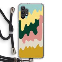 Baar B: Samsung Galaxy A32 5G Transparant Hoesje met koord