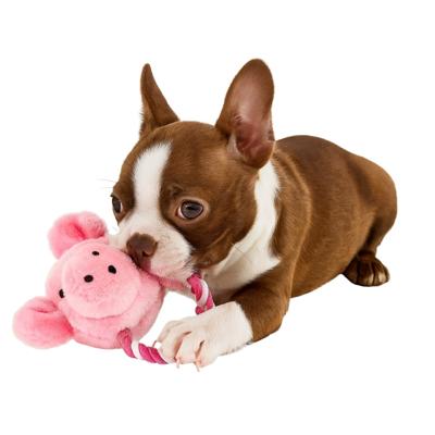 Nobleza Hondenknuffel met touw - Varkentje