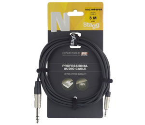 Stagg NAC3MPSPSR REAN verloopkabel Jack naar Mini-Jack