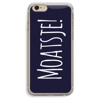 Moatsje!: iPhone 6 Plus / 6S Plus Transparant Hoesje