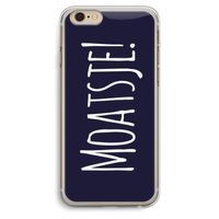 Moatsje!: iPhone 6 Plus / 6S Plus Transparant Hoesje