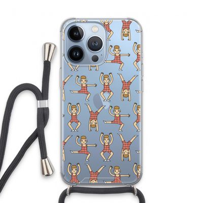 Gymboys: iPhone 13 Pro Transparant Hoesje met koord