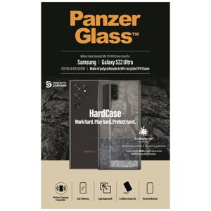 PanzerGlass HardCase Backcover Samsung Galaxy S22 Ultra Transparant, Zwart Inductieve lading