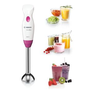 Bosch Haushalt MSM2410PW Staafmixer 400 W Met mixbeker Wit, Violet