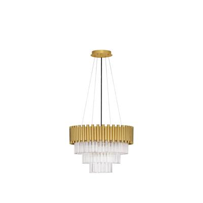 Lyora HanglampMagnolia goud met kristal Ø 50cm - 9824081