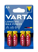Varta Longlife Max Power AA 4-pack Batterijen