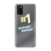 Victory Royale: Samsung Galaxy A41 Transparant Hoesje
