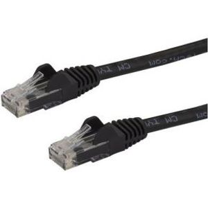 StarTech.com CAT6 ethernet netwerkkabel snagless 1m zwart