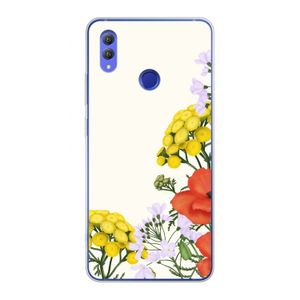 Wilde bloemen: Honor Note 10 Transparant Hoesje