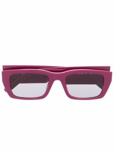 Palm Angels Eyewear lunettes de soleil à monture rectangulaire - Violet