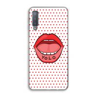 Yolo Denise: Samsung Galaxy A7 (2018) Transparant Hoesje