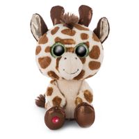 Nici glubschis pluchen knuffel giraffe halla, 15cm