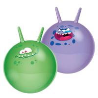 Skippyballen Funny Faces - set van 2 - 45 cm - buitenspeelgoed voor kleine kinderen